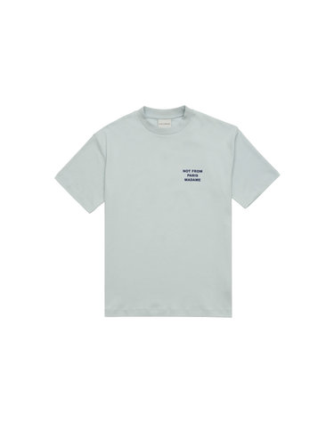 드롤드무슈 슬로건 르 티셔츠 라이트 블루 TS101-CO002-LBE