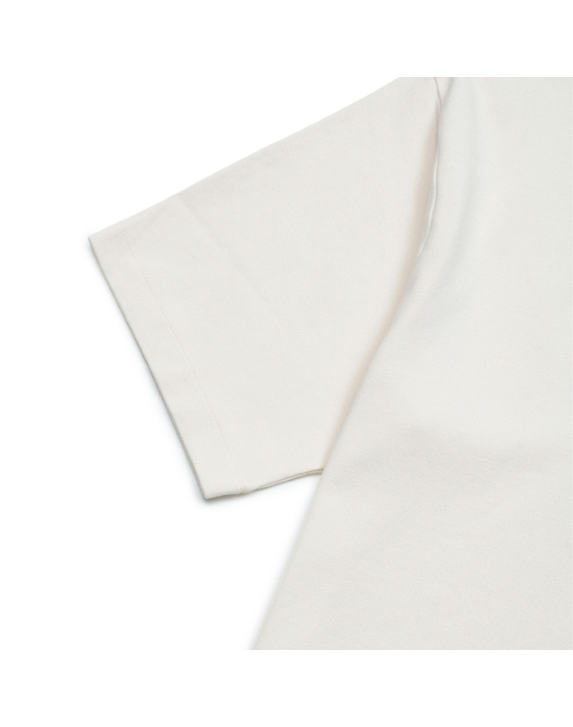 드홀드무슈 드롤드무슈 포트 드 플뢰흐 르 티셔츠 크림 TS144-CO002-CM 아이보리 착용컷