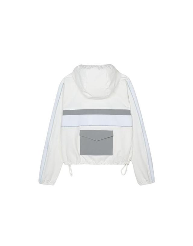 가니 가니 여성 STR SHELL 바람막이 트랙자켓 F9434-135 흰색 착용컷