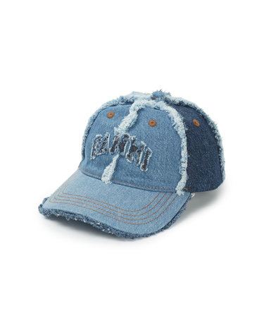 가니 여성 데님 패치워크 캡 멀티 B3020078-999