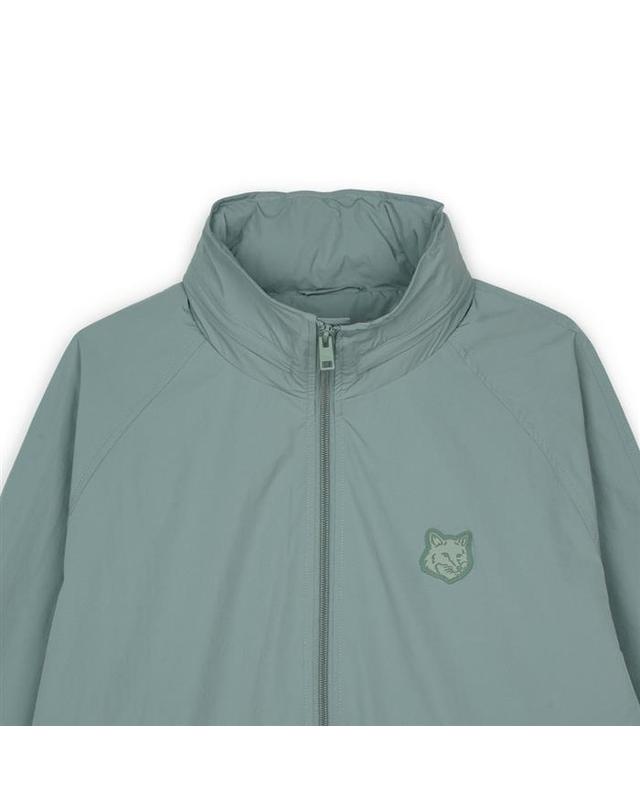 메종 키츠네 메종키츠네 남여공용 윈드브레이커 자켓 VERT DE GRIS OM02201WQ4045-0078 그린 착용컷