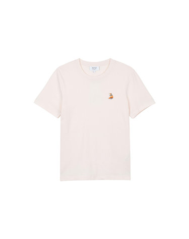 메종키츠네 여성 드리밍 폭스 레귤러 티셔츠 모브 QW00109KJ7026-0448