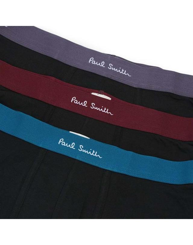 폴스미스 폴스미스 남성 트렁크 3PK 다크 밴드 언더웨어 멀티컬러 M1A914P3PK-75 블랙 착용컷