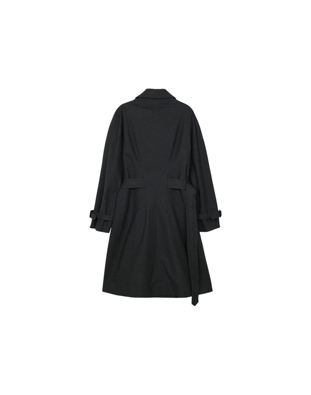 비비안 웨스트우드 비비안웨스트우드 여성 CJ 코트 그레이 13010027-W01EC-0166 착용컷