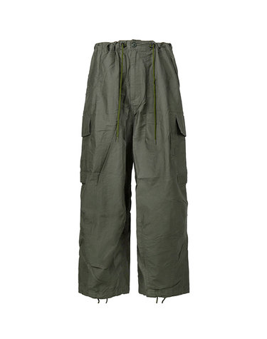 니들스 올리브 H.D. 와이드 카고 팬츠 SX197 OLIVE