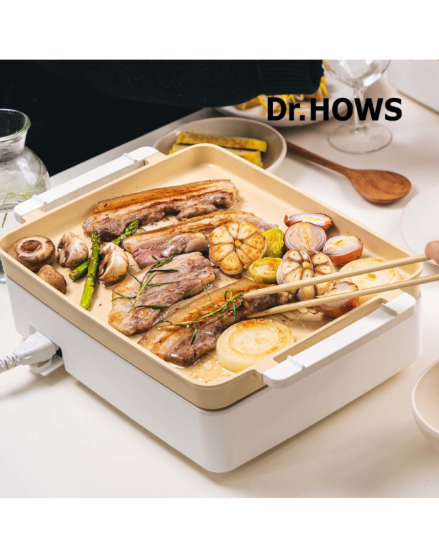 닥터하우스 닥터하우스 도란도란 전기 멀티쿠커[팬+냄비 풀세트] 착용컷