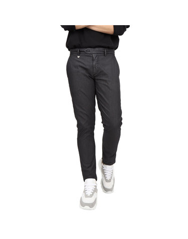 IKALOOK ANTONYMORATO Italy 블랙 쿨톤 캐주얼 면팬츠