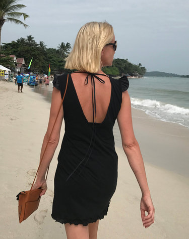 블란다 BACKLESS ONEPIECE-VLMWO10BK 