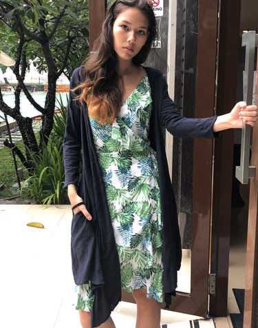 UNBALANCE SLIM ROBE-VQMWR01NV