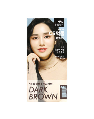 꽃을든남자 뉴 씨에스 CS 먹물 칼라 크림 / N3 흑갈색