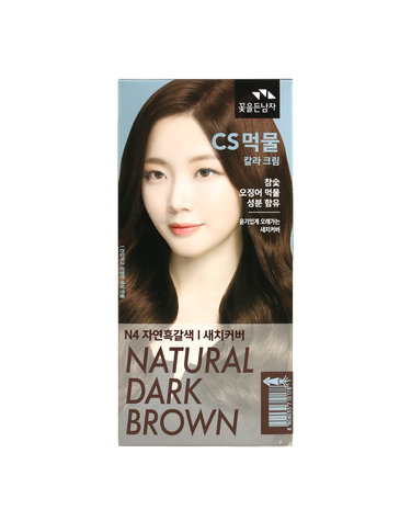 꽃을든남자 뉴 씨에스 CS 먹물 칼라 크림 / N4 자연흑갈색