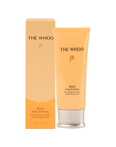 더후 공진향 탄력 넥앤페이스 프로틴 리페어 마스크 100ml