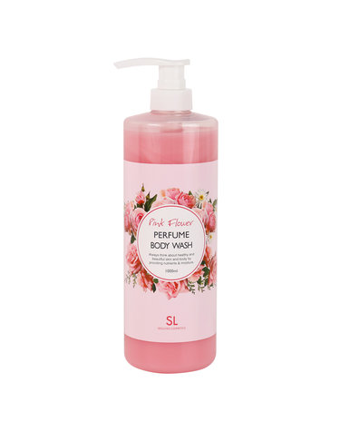 설려 핑크 플라워 퍼퓸 바디워시 1000ml