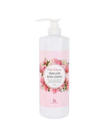 설려 핑크 플라워 퍼퓸 바디로션 1000ml