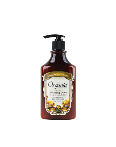 오가니아 릴렉싱 올리브 바디 에센스 로션 400ml