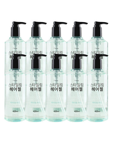 (10개)스타일링 헤어젤 420ml