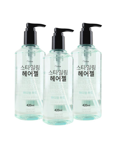 오릭스 (3개)스타일링 헤어젤 420ml
