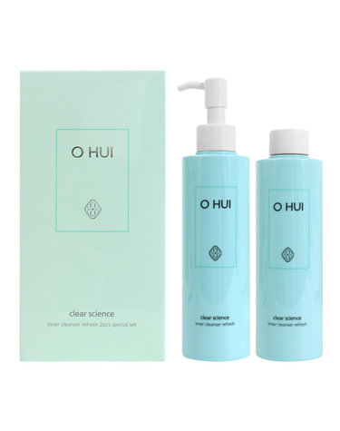 오휘 클리어 사이언스 이너 클렌저 리프레쉬 2종 기획 (200ml+200ml리필용)