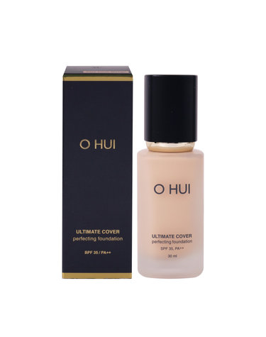 오휘 얼티밋 커버 퍼펙팅 파운데이션 30ml Y02호 허니베이지