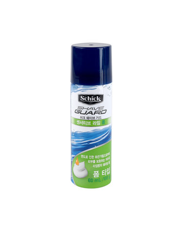 쉐이브 가드 센서티브 라임 폼 60ml
