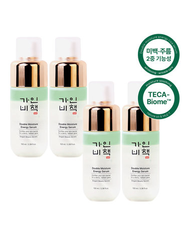 (4개/무배)가인비책 더블 모이스처 에너지 시카 세럼 100ml /오일 미스트 병풀 수분