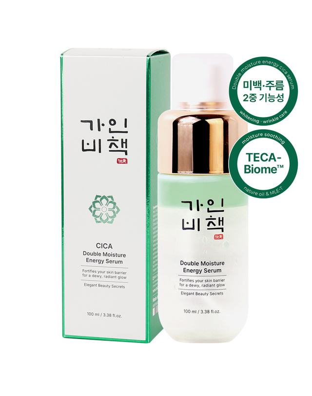 가인비책 가인비책 더블 모이스처 수분 진정 오일 미스트 100ml 택1/에너지 시카 세럼 착용컷