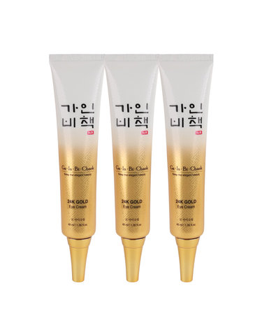 (1+1+1)가인비책 진 24K 골드 아이크림 40ml /수삼배양근 엑소좀 탄력케어 주름개선
