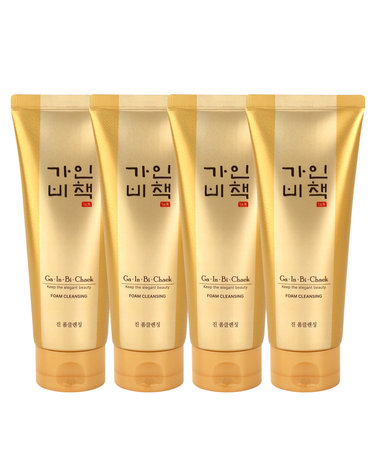 (4개)가인비책 진 폼클렌징 150ml /수삼배양근 엑소좀 당김없는 클렌징