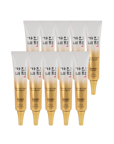 (10개)가인비책 진 24K 골드 아이크림 40ml /수삼배양근 엑소좀 탄력케어 주름개선