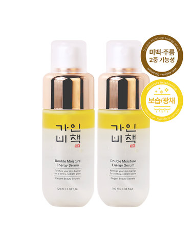 (1+1/무배)가인비책 더블 모이스처 에너지 세럼 100ml /오일 미스트 광채 수분