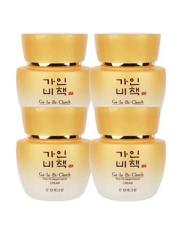 (4개)가인비책 진 탄력크림 60ml /엑소좀 영양보습 주름개선 기능성