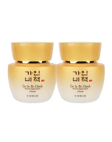 (1+1)가인비책 진 탄력크림 60ml /엑소좀 영양보습 주름개선 기능성