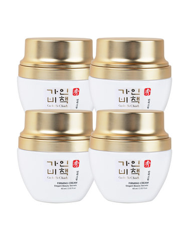 (4개)가인비책 수 탄력크림 60ml /엑소좀 프리미엄 미백 주름개선 기능성 영양크림