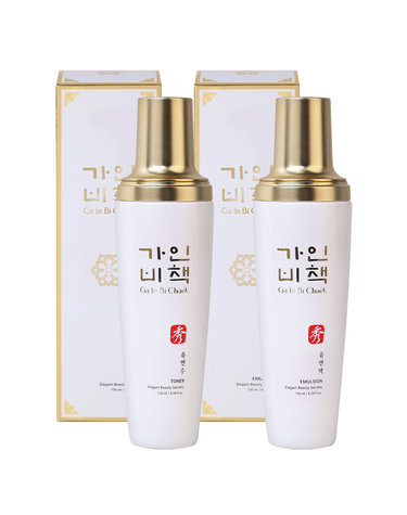 가인비책 수 2종 단품 세트(유연수+유연액) /엑소좀 스킨로션 프리미엄 미백 주름개선 기능성