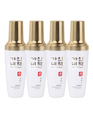 (4개)가인비책 수 에센스 50ml /엑소좀 프리미엄 미백 엣센스 주름개선 세럼겸용 기능성