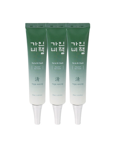 (3개)가인비책 청 어성초 아이크림 40ml /약모밀 진정케어 주름개선 미백기능성