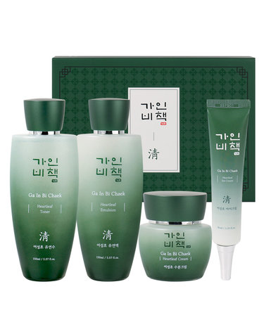 가인비책 청 어성초 4종 세트 /약모밀 진정케어 주름개선 미백기능성