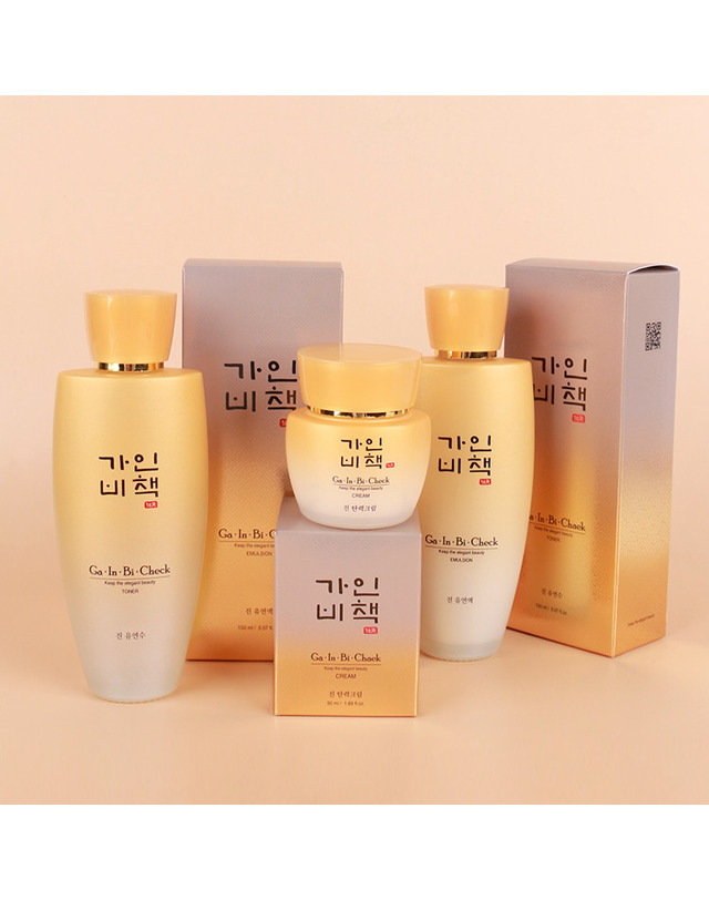 가인비책 가인비책 진 스킨케어 택1 /유연수.유연액.탄력크림 엑소좀 주름개선 기능성 착용컷