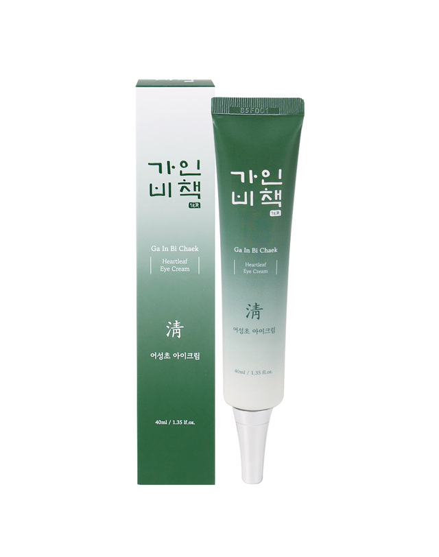 가인비책 가인비책 청 어성초 아이크림 40ml /약모밀 진정케어 주름개선 미백기능성 착용컷