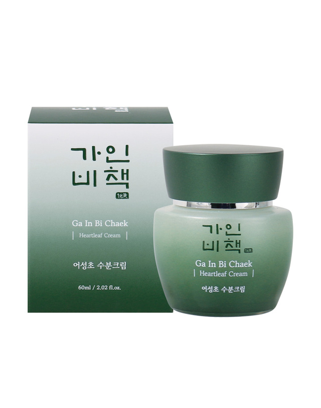 가인비책 가인비책 청 어성초 수분크림 60ml /약모밀 진정케어 주름개선 미백기능성 착용컷