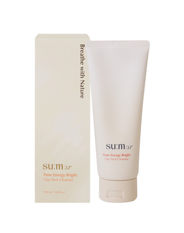 숨37 타임 에너지 브라이트 클레이 팩 클렌저 150ml