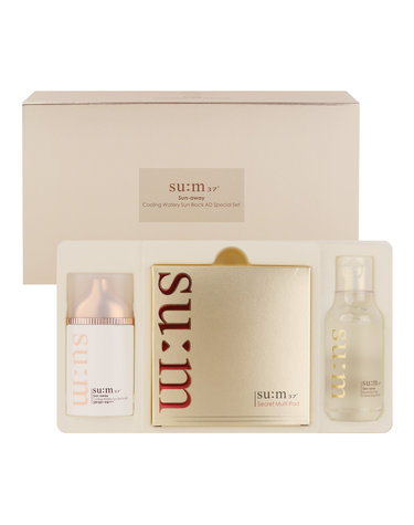 숨37 선 어웨이 쿨링 워터리 선블럭 에이디 기획세트 50ml