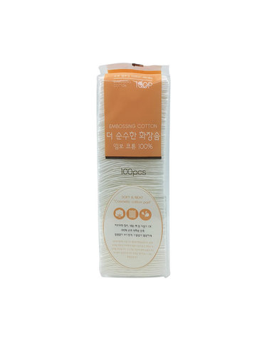 더 순수한 엠보 화장솜 100P