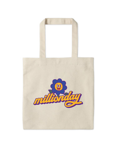 MILLION SUNFLOWER CANVAS BAG