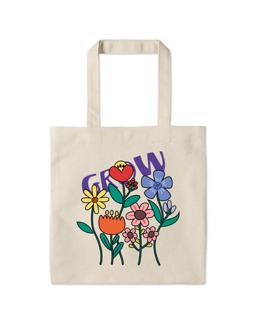 MILLION GROWFLOWER CANVAS BAG