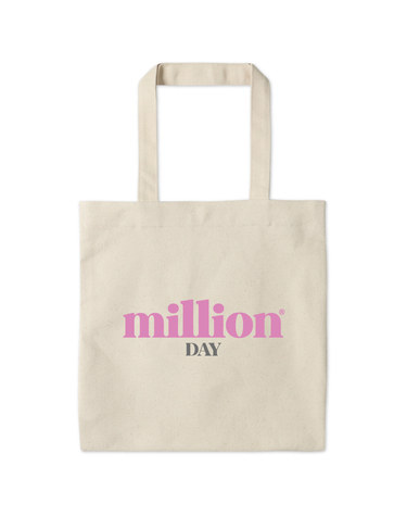 MILLION LOGO CANVAS BAG