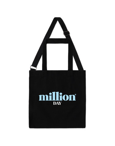 MILLION LOGO CANVAS BAG (CROSS STRAP)