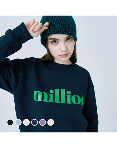 MILLION BIG LOGO SWEATSHIRT