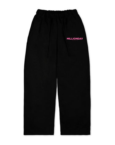 MILLION SMALL LOGO WIDE PANTS