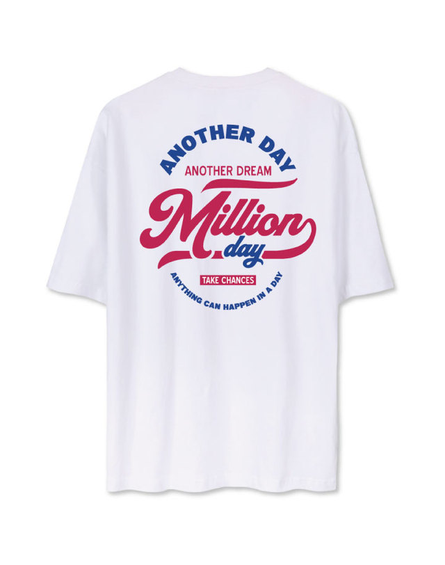 밀리언데이 MILLION DAY ANOTHER T-SHIRT 착용컷